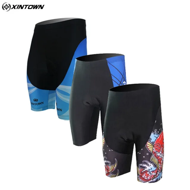 XINTOWN Team Pro Outdoor Cycling Sports Ropa Ciclismo Riding Men Bike Breathable Bicycle 3D Padded Shorts Coolmax S-3XL