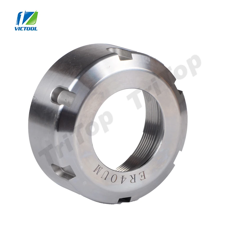 1pc high precision er collet nut ER16 ER20 ER25 ER32 ER40 milling maching clamping nut CNC milling engraving machine collet nut