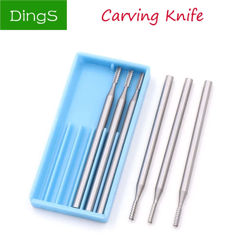 1 pces 2.35mm lidar com cortador de trituração de aço de tungstênio micro-escultura faca para esculturas de oliva kernel âmbar