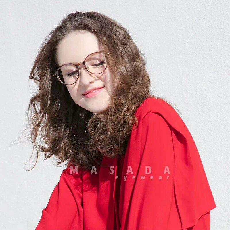 glasses frame women men 2024 Vintage round optical glasses frame Myopia computer radiation protection Retro eyeglasses frames