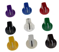 High quality  effect device,1PCS  knob, plastic knob, potentiometer, knob, color selectable.