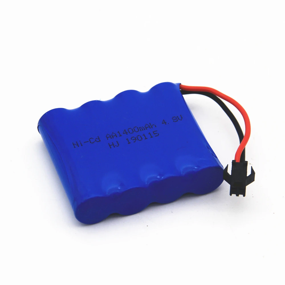 Limskey Power 4,8 В 1400 мАч Ni-Cd аккумуляторная батарея AA Ni Cd аккумуляторные батареи SM Plug аккумуляторные AA батареи