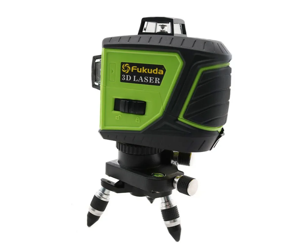 New 12 Line 3D laser level 360 Vertical And Horizontal Laser Level Self-leveling Cross Line 515 NMSharp Laser Level with outdoor