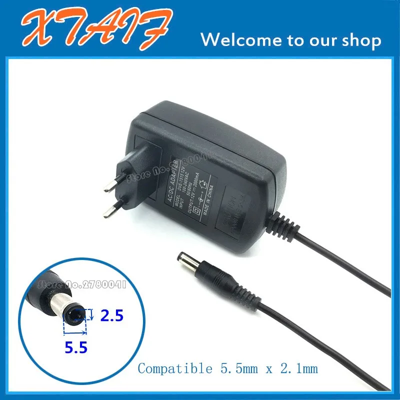 

Адаптер постоянного тока 12 В 2 А, преобразователь переменного тока 100 В-240 В, адаптер питания, вилка европейского/американского/британского стандарта для камер видеонаблюдения, аксессуары