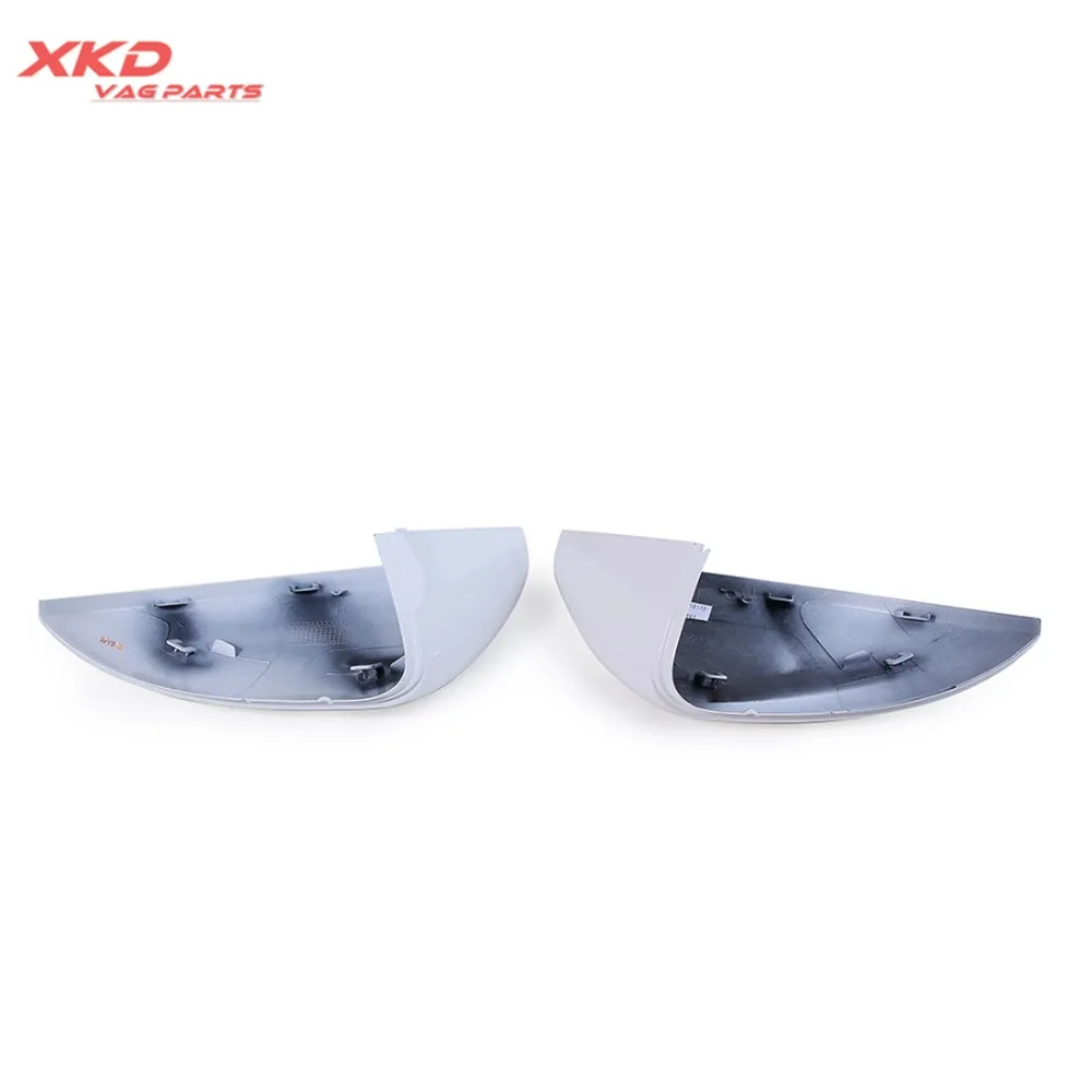 A Pair Rear View Mirror Housing Cover Cap Fit For V-W Golf e-Golf MK7 15-16 G TI