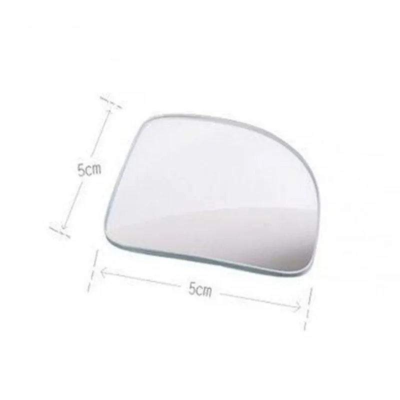 Car High Definition 3R Adjustable Blind Spot Rear View Mirror Wide Angle Sticker For Safety Parking 1 Pairs=2 Pcs