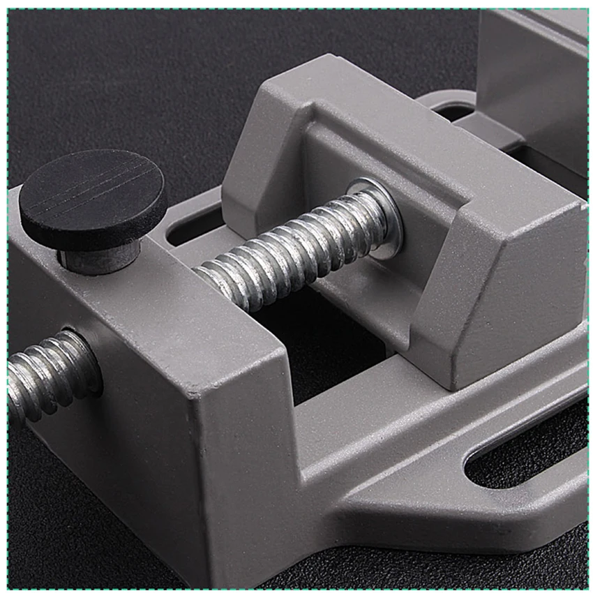 Mini Multi-functional Bench Vise Household Workbench Small Vise Flat 70mm Aluminum Alloy Tools Clamp On Table Bench Vise