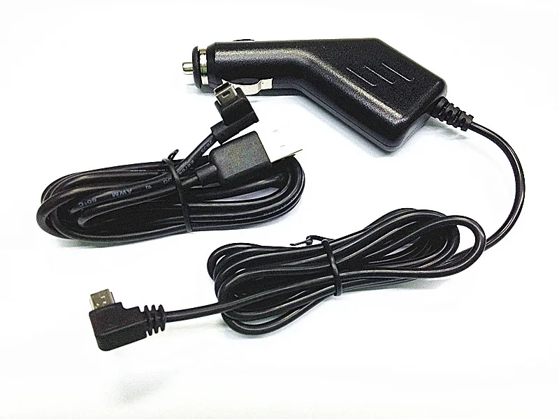 شاحن سيارة مزود بمحول وسلك USB لـ Garmin Nuvi 50 LM/T 55 LM/T 65 LM/T GPS