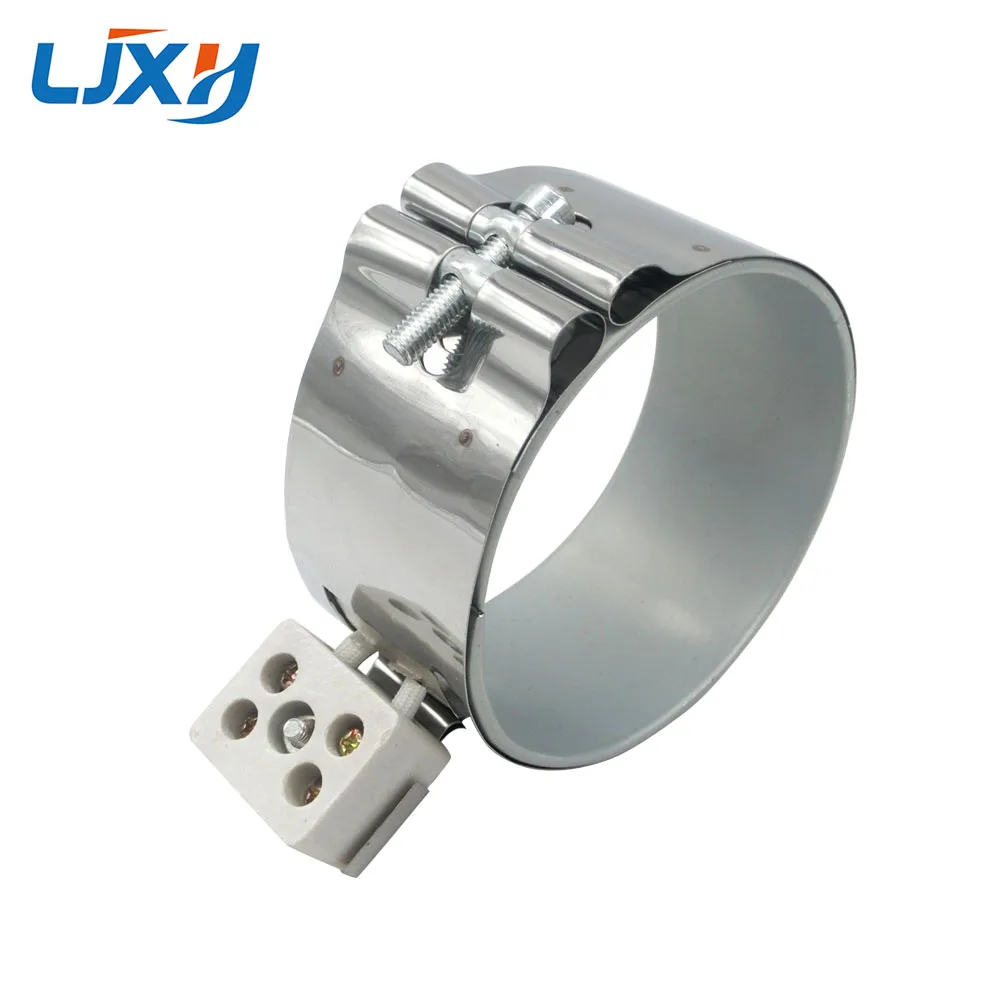 LJXH 80*55mm/60mm/70mm/80mm 220V 400W/450W/530W/650W Stainless Steel Heaters Band Mica Heating Element for Petrochemical