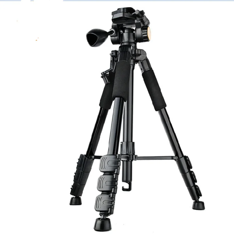 Foleto ขาตั้งกล้อง Q111 Q-111ขาตั้งกล้องแบบสามขาสำหรับมืออาชีพแบบพกพา3KG หมีขาตั้งสามขา Light น้ำหนักสำหรับกล้องวิดีโอกล้อง DSLR
