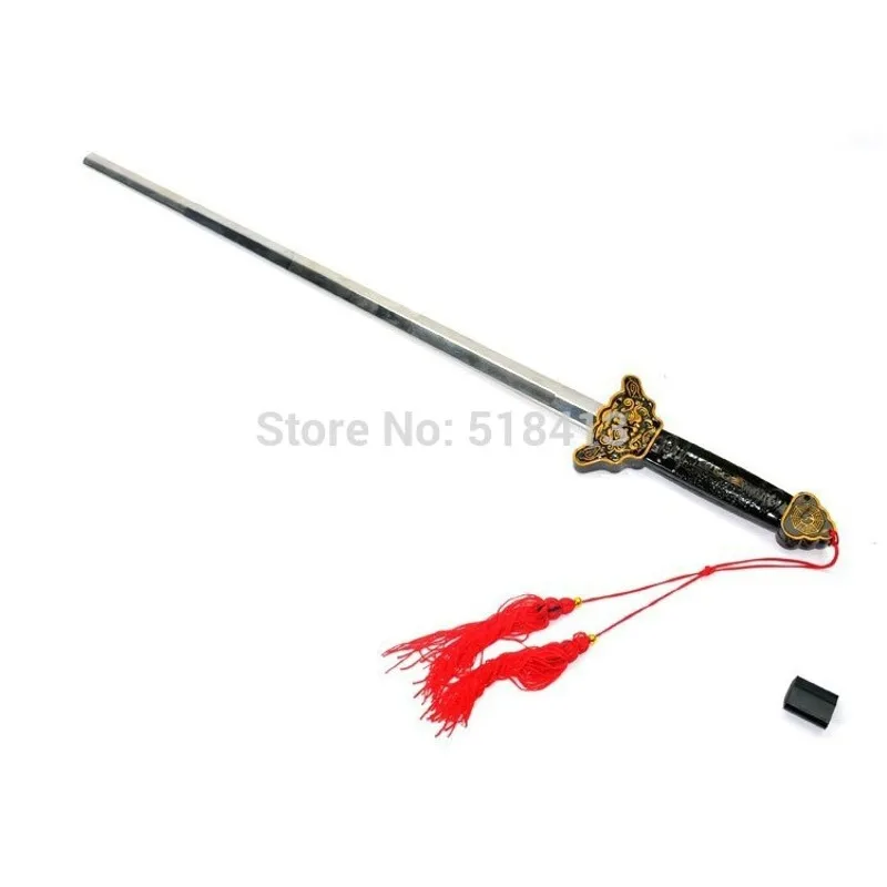 Tai Metal Stainless Steel Telescopic Fitness Folding Performance Props Exercise Sword Weapon Category Sports Gift 2021