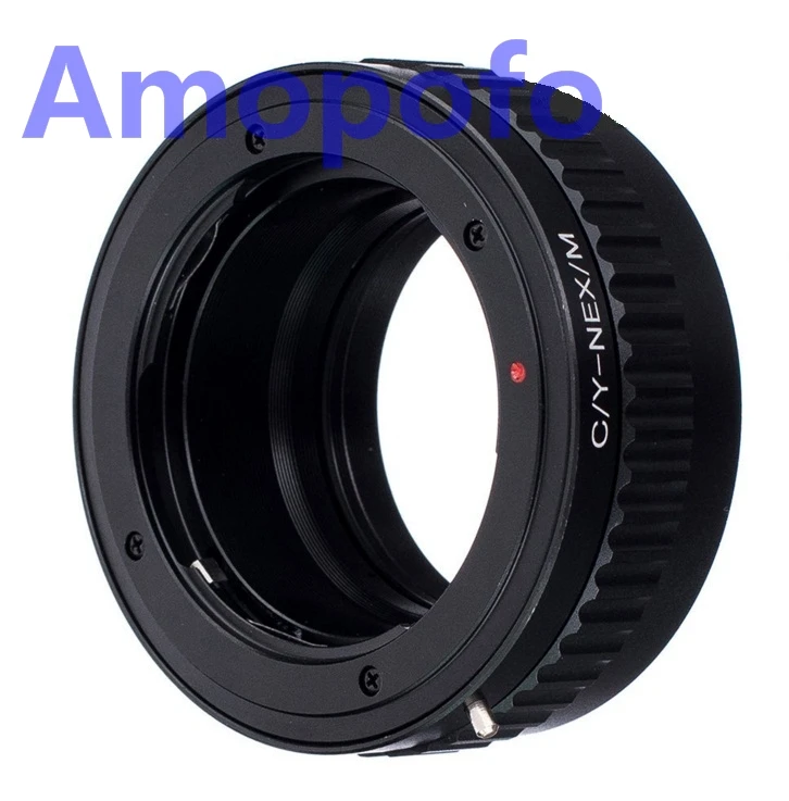 Amopofo CY-NEX/M Adapter Contax Yashica Mount Lens to SonyE Mount Adapter NEX Macro Focusing Helicoid NEX-3, NEX-5, A5000, A6000