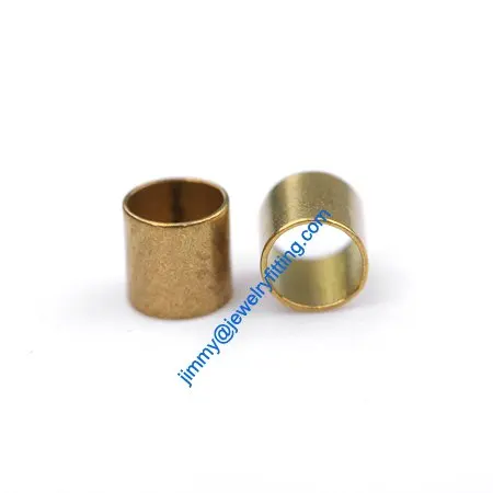 Brass Tube Conntctors Tubes jewelry findings 3*3mm ship free 50000pcs spacer beads