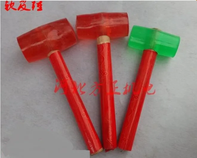 3pcs/set Motor accessories Maintenance tool rubber hammer Bamboo stick polychloride soft hammer Wind blade of end cap terminal