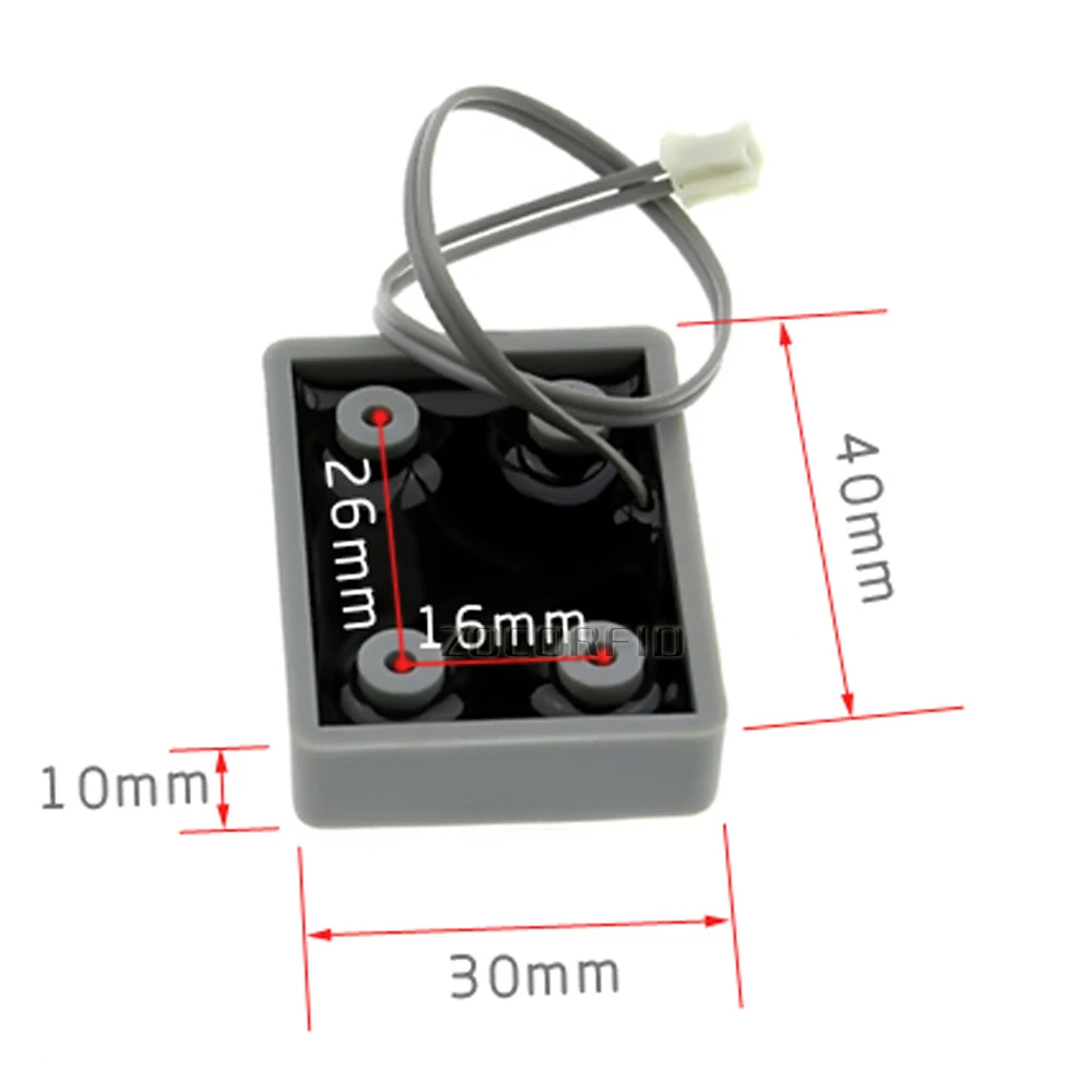 125K wodoodporny klej kwadratowy czytnik kontroli dostępu RF RFID antena cewka indukcyjna slim compact / 125khz RFID antena