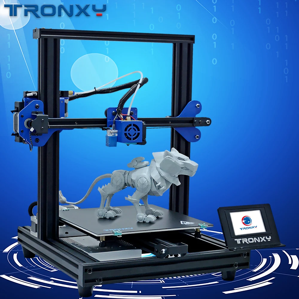 

TRONXY Upgraded Titan Extruder XY-2 Pro 3D Printer Heat Bed Size 255*255*260mm 1.75mm Filament sensor Free shipping