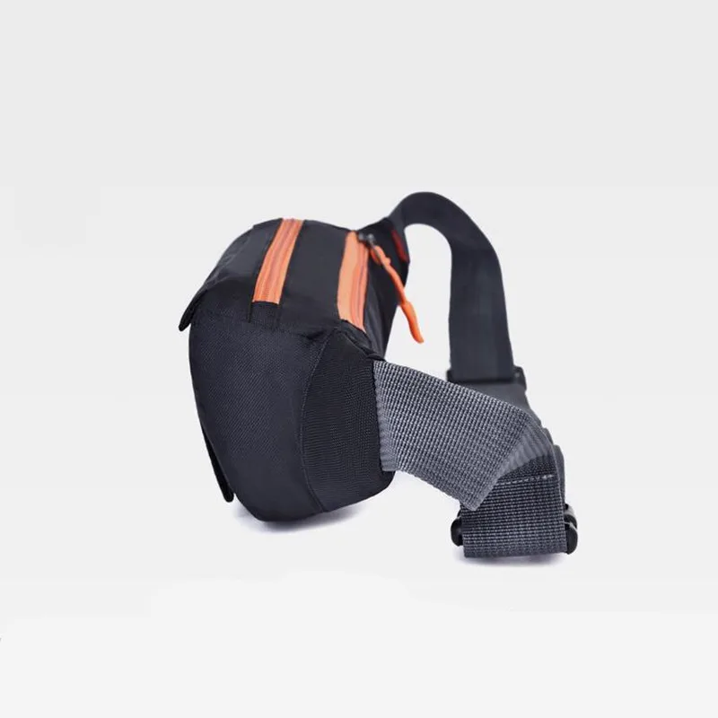 Riñonera impermeable para hombre y mujer, bolsa de pecho para correr, soporte para teléfono móvil, gimnasio, Fitness, cinturón de viaje, A-3