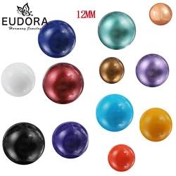 Euodra 12 mm Chime Ball Musical Sounds Baby Angel Caller Jewelry Gift Belly Bola for Pregnancy Harmony Locket Cage Earring/ring