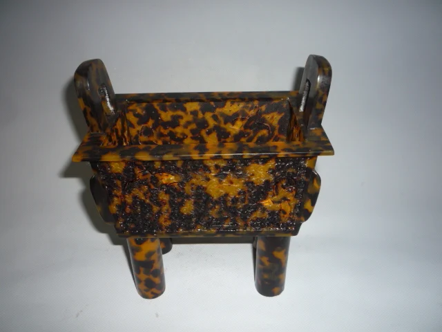 Rare old QingDynasty hawksbill censer \Beautifully carved\Handicraft\Decorationi ,free shipping