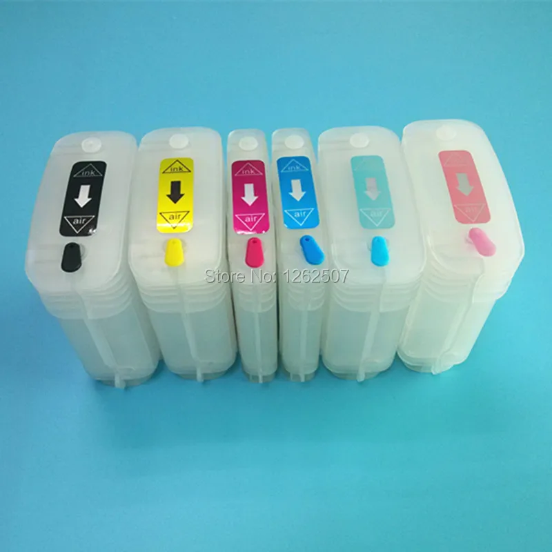 BOMA 84 85 69ML 28ML Empty Refillable Ink Cartridges With ARC Chips For For HP Designjet 30 90 130 HP84 HP85 Plotters