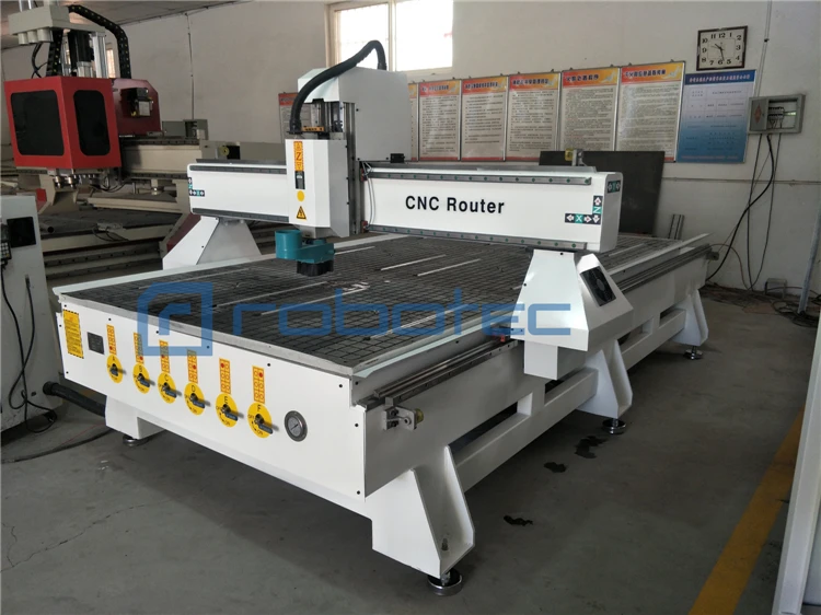 Routeur CNC 180 à tête pivotante à 1325 degrés, fraiseuse pour le travail du bois, avec changeur d'outils automatique, 4 axes, ATC