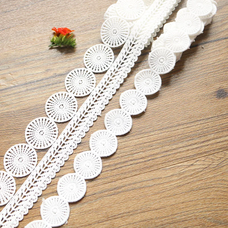 5CM Wafer lace Lace High Quality 100% Cotton Lace Fabric Free Shipping