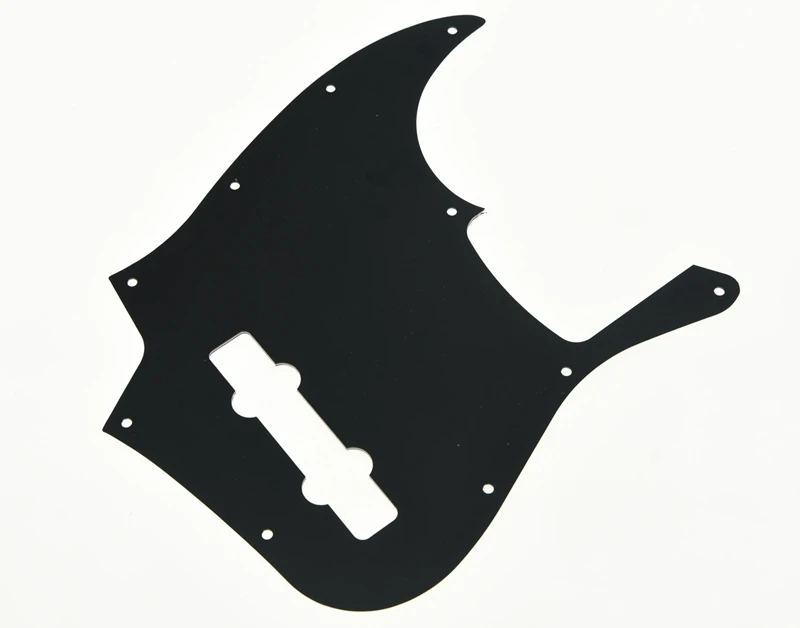 KAISH Black Pearl 5 String Jazz J Bass Pickguard Scrach Plate fits USA Standard Jazz Bass