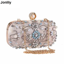 Fashion Elegant Women Evening Clutch Bag Messenger Shoulder Bags Party Bags Wedding Chain Day Clutches Case Box Handbag