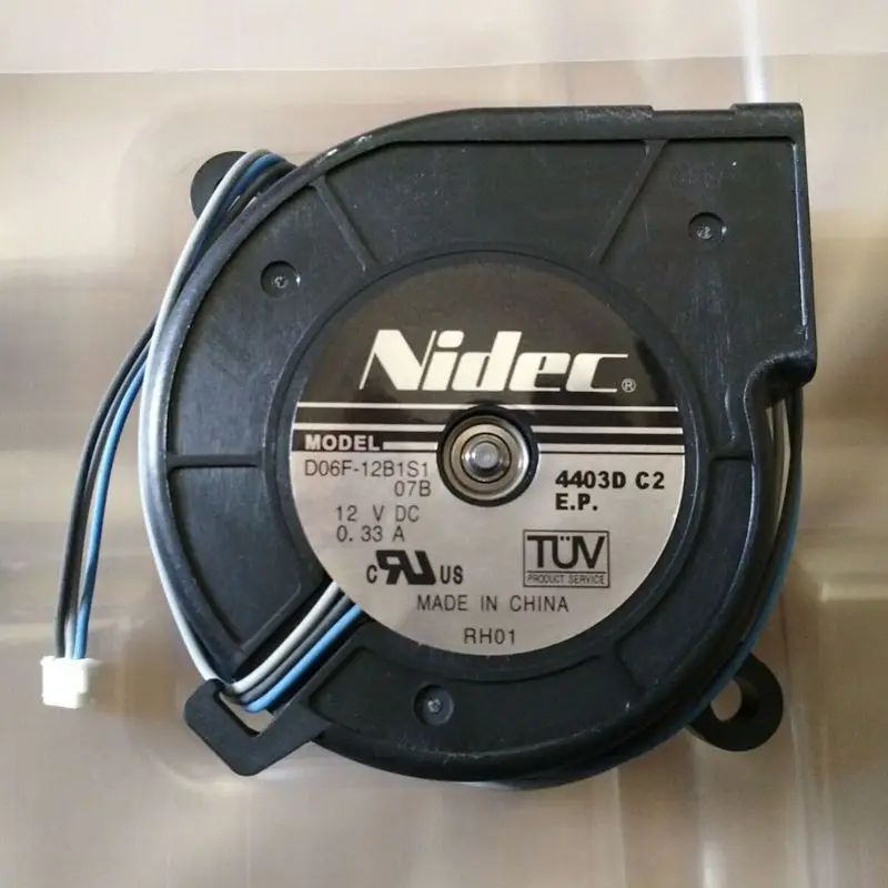 

NEW NIDEC Projector D06F-12B1S1 07B 12V Blower turbine turbo cooling fan