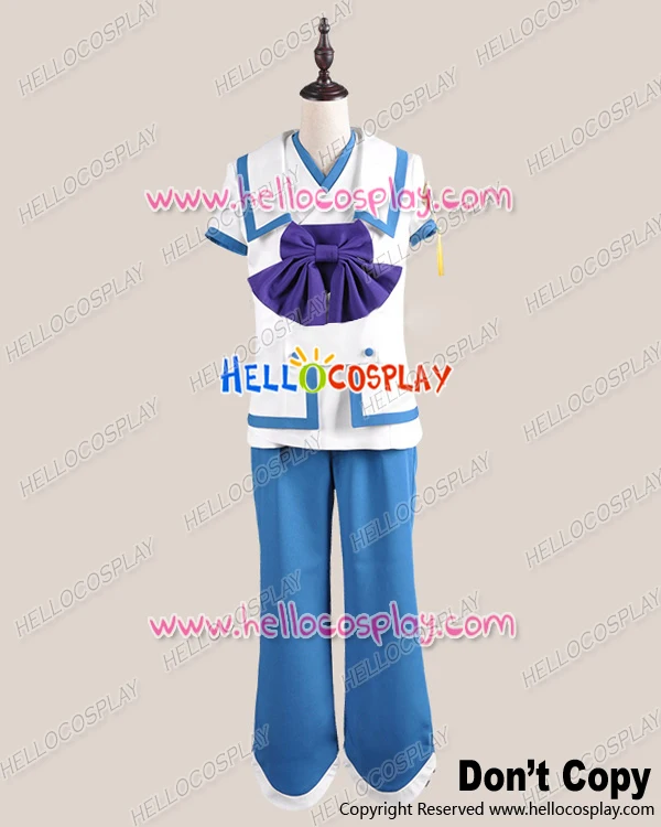 From The New World Cosplay Shun Aonuma School Boy Uniform Costume H008