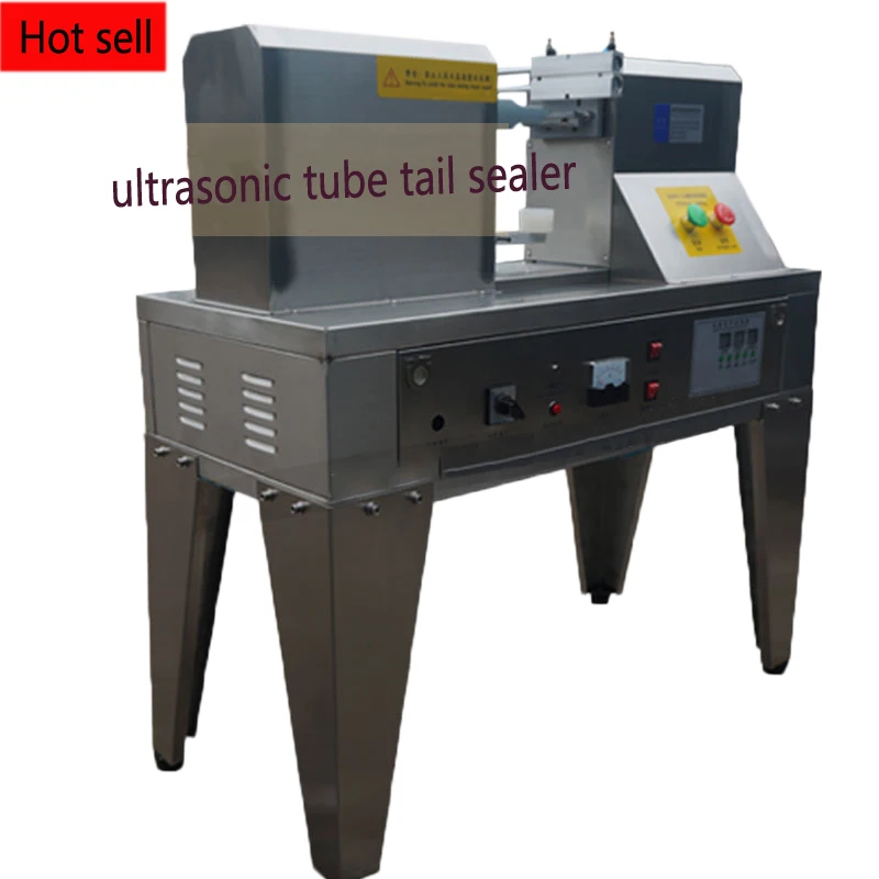 

QDFM-125 Ultrasonic wave Tube Tail sealer ,Hose seals tail machine,Impulse Sealing machine for commodity 1pc