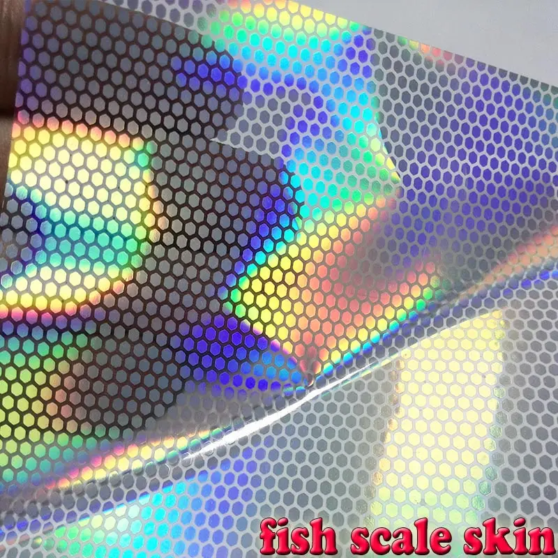 FISHING LURE STICKER fish scale skin  size:10cm*15cm  papers:10pcs/lot model:T11