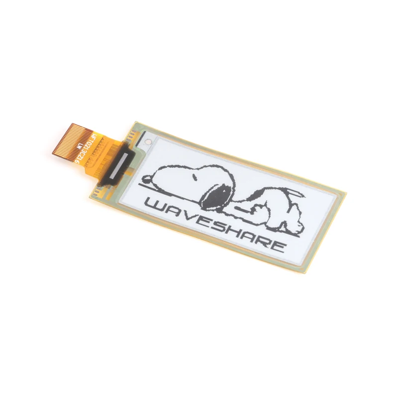 Waveshare 212x104 2.13 بوصة مرنة E-الحبر الخام عرض الأسود/الأبيض ثنائي اللون e-ورقة لوحة SPI واجهة ل التوت بي