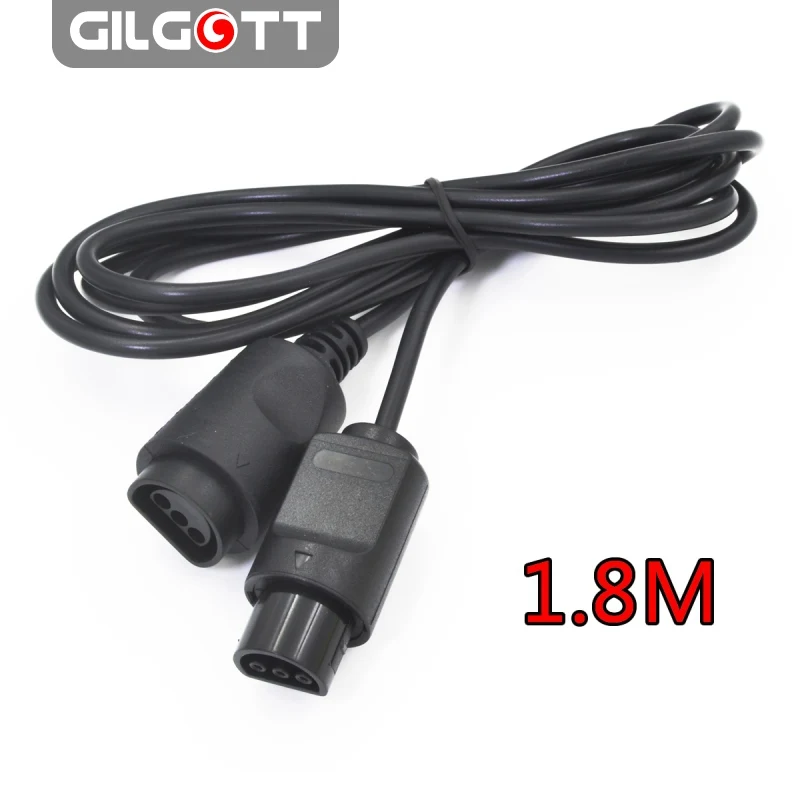 1.8เมตรขยายสายเคเบิ้ลที่ทนทานต่อขยายสำหรับNintendo N64ควบคุม