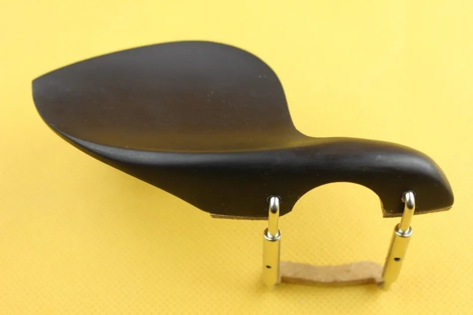 

5 шт. натуральный Эбен 4/4 Скрипка для подбородка + серебристый шуруп, аксессуары для скрипки