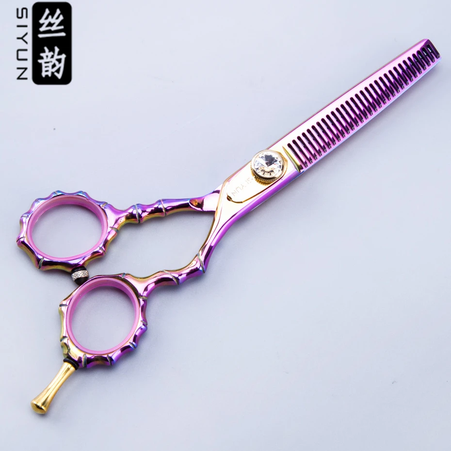 

SI YUN Shears 5.5inch(16.00cm) Length Cobalt Alloy Scissors for Cutting Hair Professional Hairdressing Scissors for Barber Shop