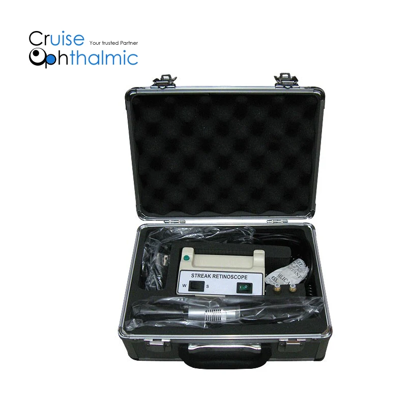 Imagem -05 - Desktop Recarregável Streak Retinoscope Lâmpada Halógena Muitos Habilitado com Carregador Yz24