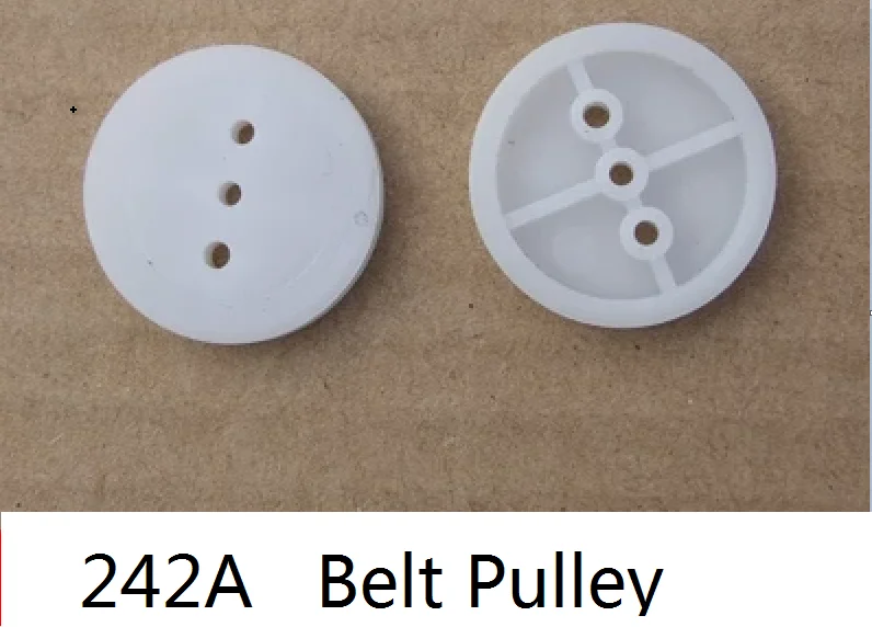 

10 pcs/lot 24-2A Plastic Belt Wheel Driving Gear DIY Toys Parts