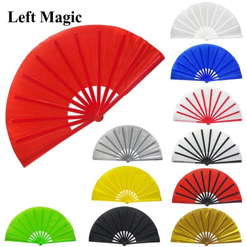 Magic Fan Magic 8 Warna Bisa Dipilih 1 Pcs Tahap Trik Sulap Alat Peraga Sihir Klasik Aksesoris Komedi