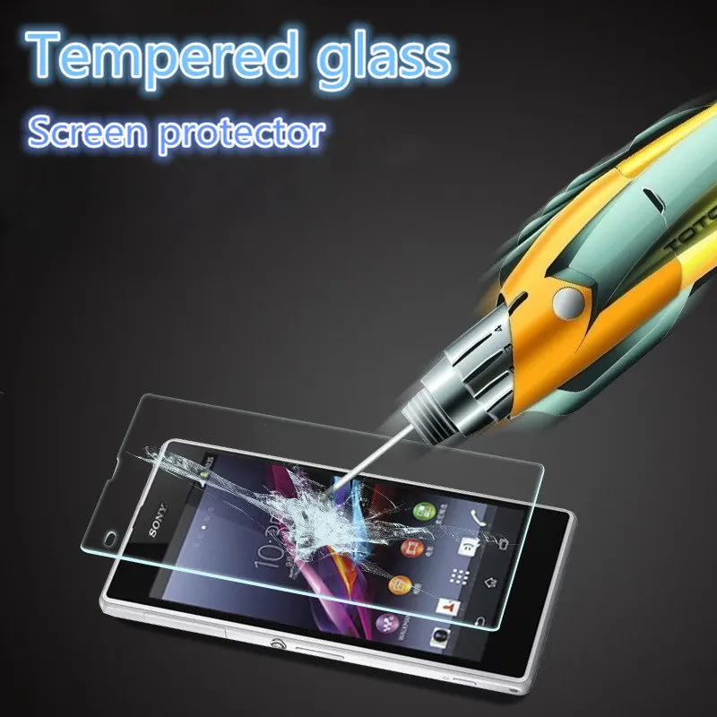 For Sony Xperia Z1 Mini Compact D5503 Premium Tempered Glass Screen Protector Ultra Thin Clear Explosion-proof Protective Film