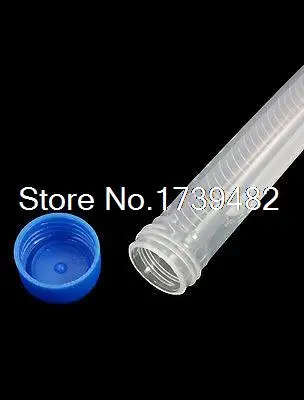 100Pcs 15ml 0.5 oz Conical Bottom Polypropylene Centrifugal Tube