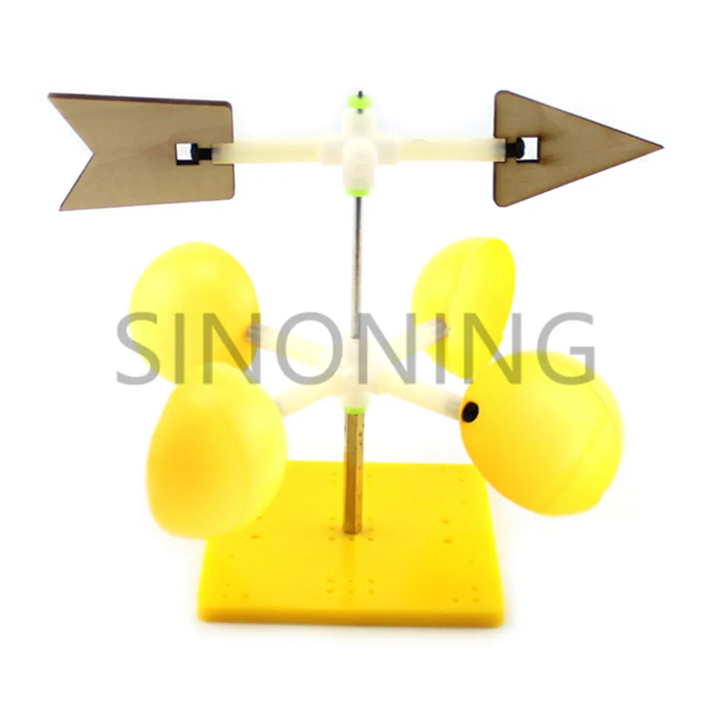 Wind vane experiment kit direction Scientific model Middle school student DIY tech gizmo