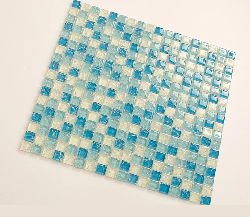 

white stone mixed ice crackle clear glass mosaic bathroom mosaic tiles kithcen backsplash white mixed clear glass stone mosaic