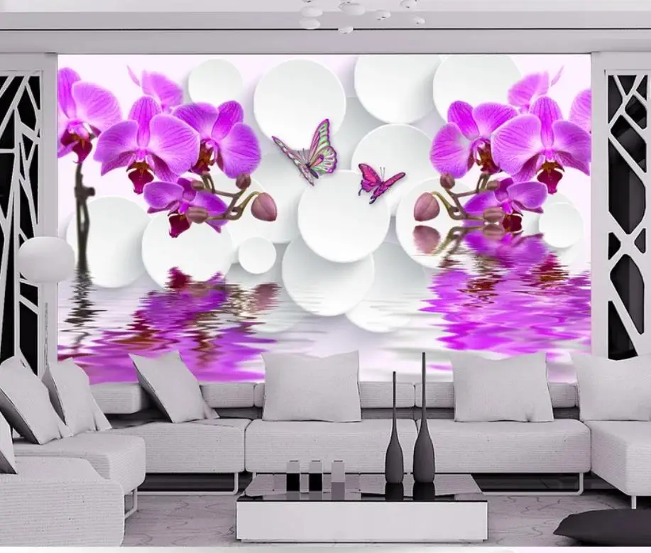 Custom Photo Wallpaper Magnolia blossoms open 3D Wallpaper Mural Painting For Living Room fashion TV background wall