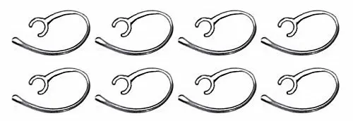 8 Replacement Ear Hook Compatible with Samsung Hm1300 Hm1900 Hm3300 Hm6000 for Bluetooth Headsets- Clear