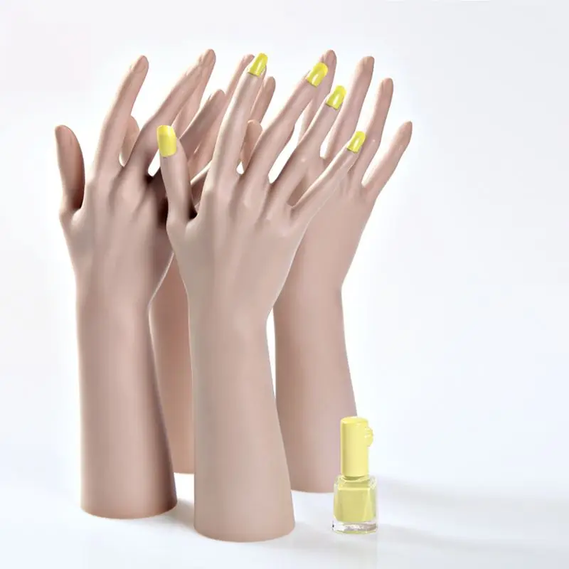 High Quality Unbreakable Female Mannequin Dummy Hands, Realistic Manikin Hands,Hand Model For Rings& Jewelry Display