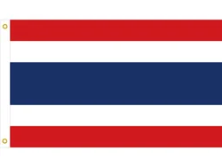 Thailand Polyester Flag National Banner 90*150cm/60*90cm/40*60cm/15*21cm 3x5 Feet For Office Home Decoration