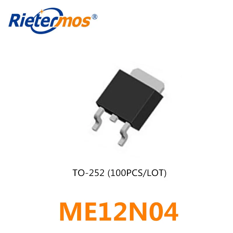 

100 шт. N-CHANNEL 40 V ME12N04 12N04 TO252 Сделано в Китае