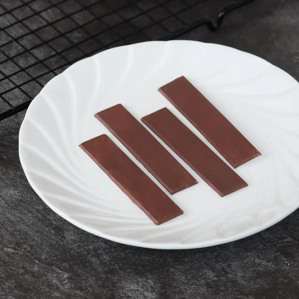 Strip Shape Silicone Mold Cake Decorating Tools Strips Bar Shape Chocolate Transfer Sheet Mould Baking Stencil Chablon