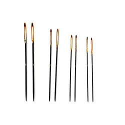 25 stuks/verpakking # 26 # 24 # 22 #   28 gouden staartnaalden voor aida 9ct 11ct 14ct 18ct stof kruissteek stompe borduur DIY handwerk